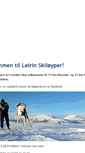 Mobile Screenshot of leirin-skiloyper.no